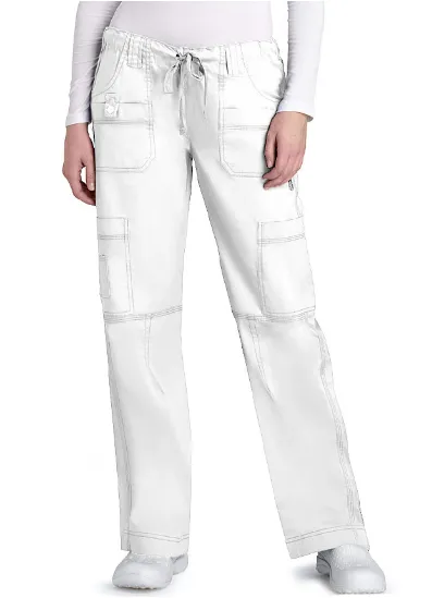 Adar Pop-Stretch Junior Fit Low Rise Multi Pocket Straight Leg Pants