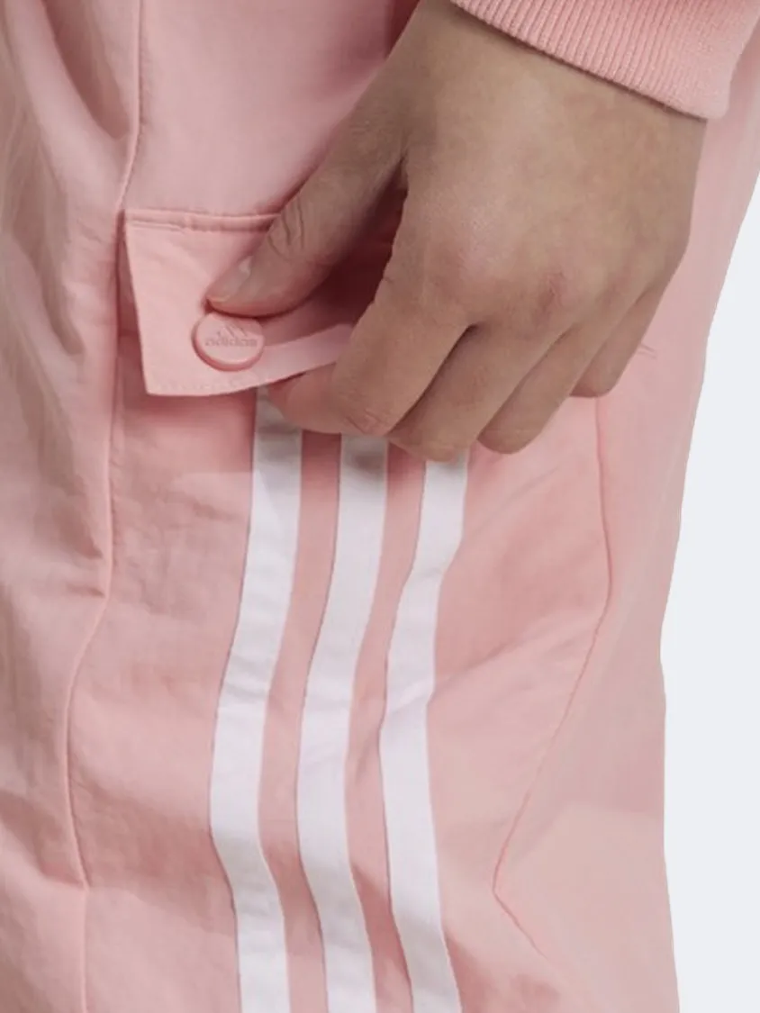 Adidas Jam Kids-Girls Sportswear Pant Pink Spark/White