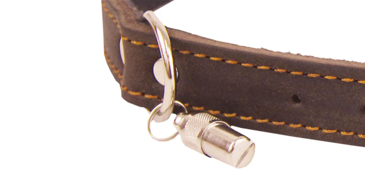 Akah Traditional Gun Dog Leather Collars