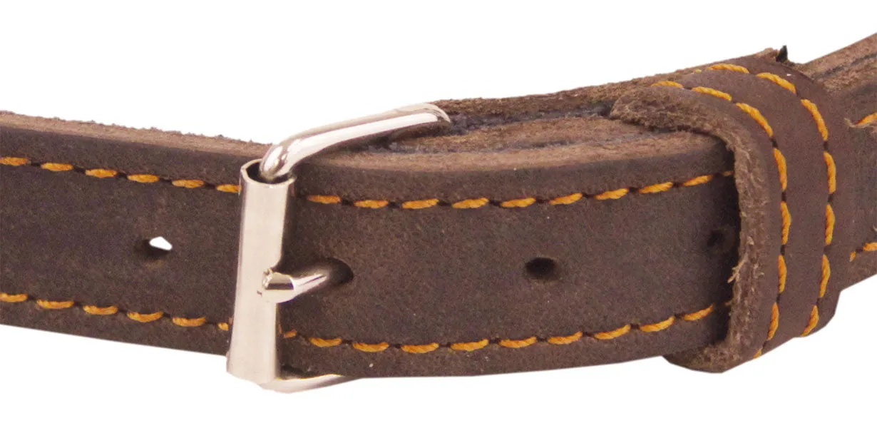 Akah Traditional Gun Dog Leather Collars