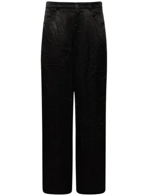Balenciaga   Baggy viscose blend pants 