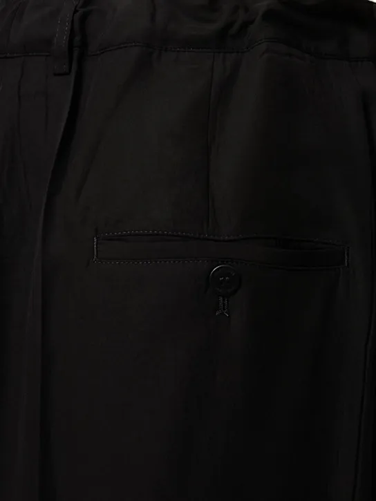 Balenciaga   Fluid poplin tailored pants 