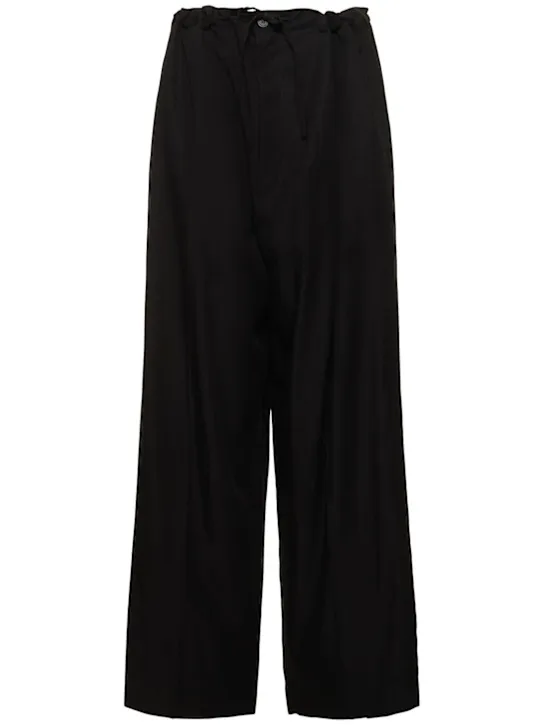Balenciaga   Fluid poplin tailored pants 