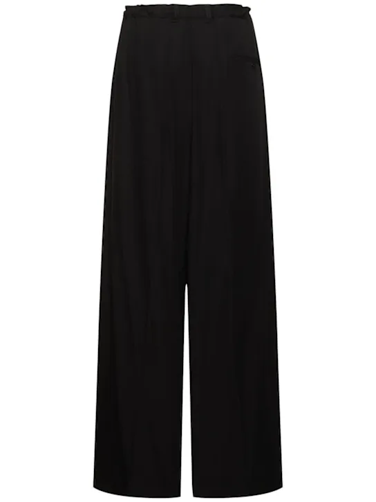 Balenciaga   Fluid poplin tailored pants 