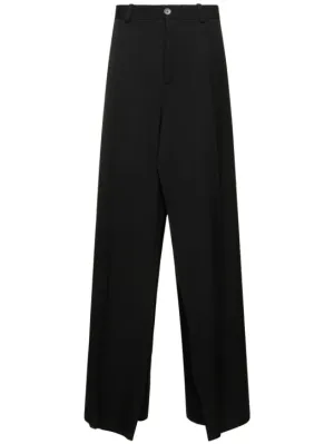 Balenciaga   Wool twill pants 