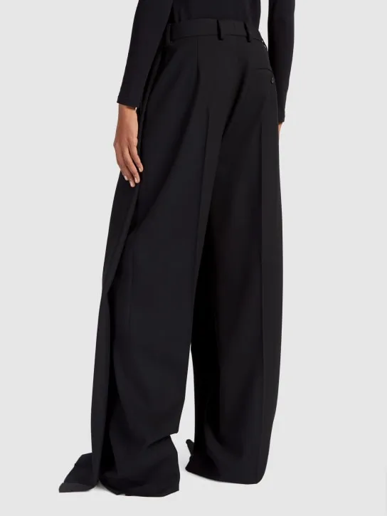 Balenciaga   Wool twill pants 