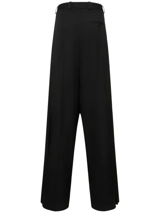 Balenciaga   Wool twill pants 