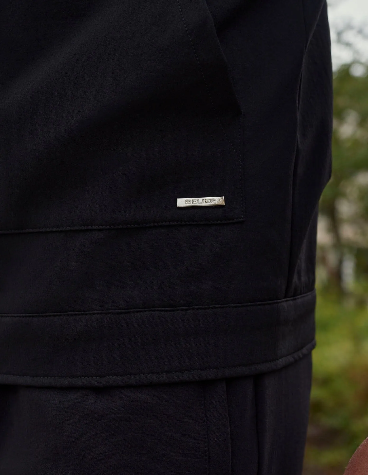 Black Traveller Track Jacket