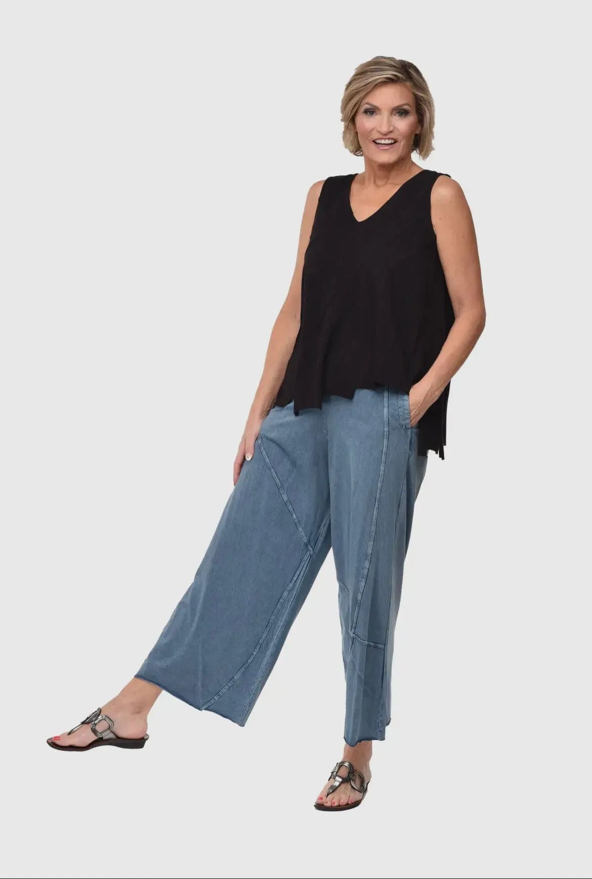 Boho Pants in Denim