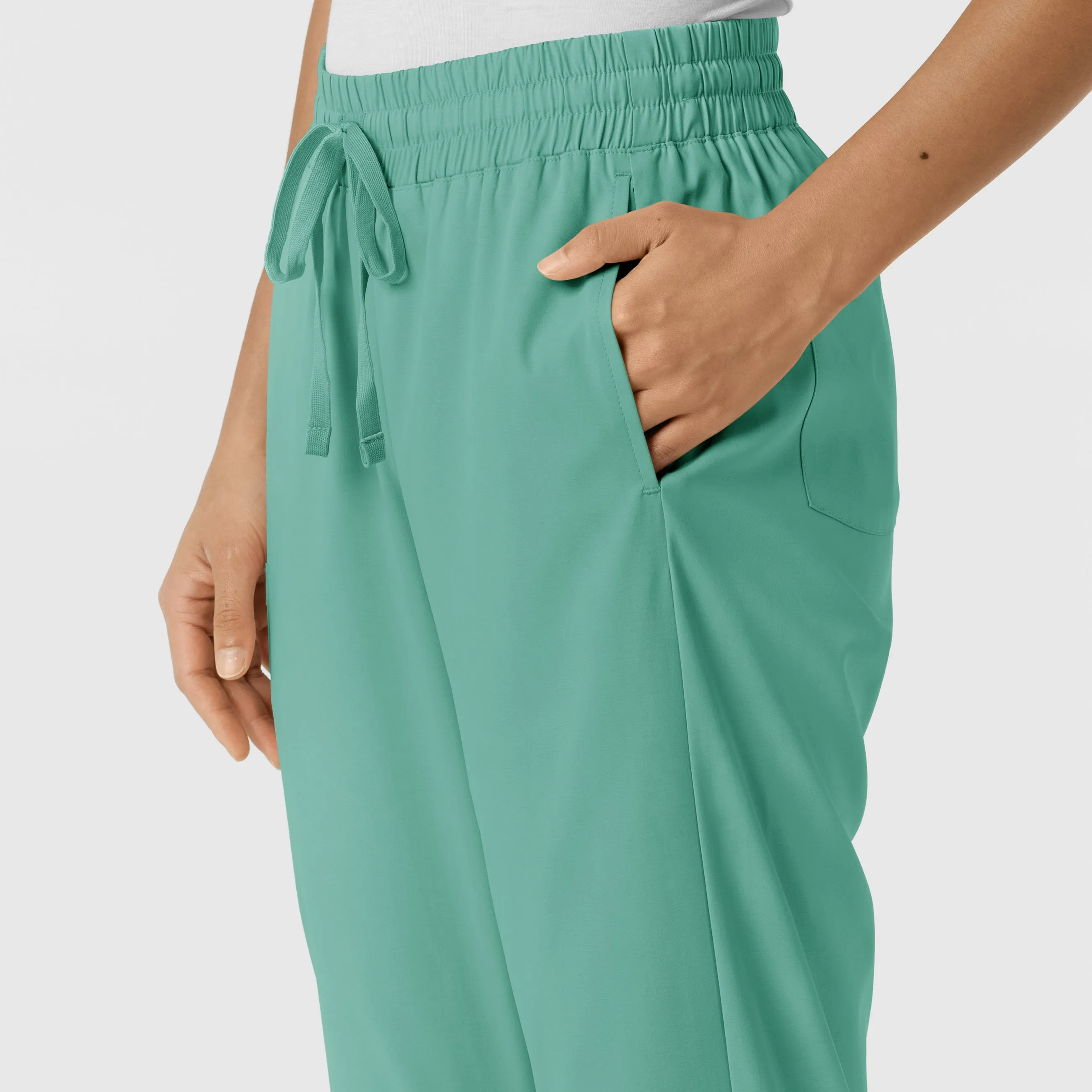 Boundless Women's Bootcut Scrub Pant - Turquoise