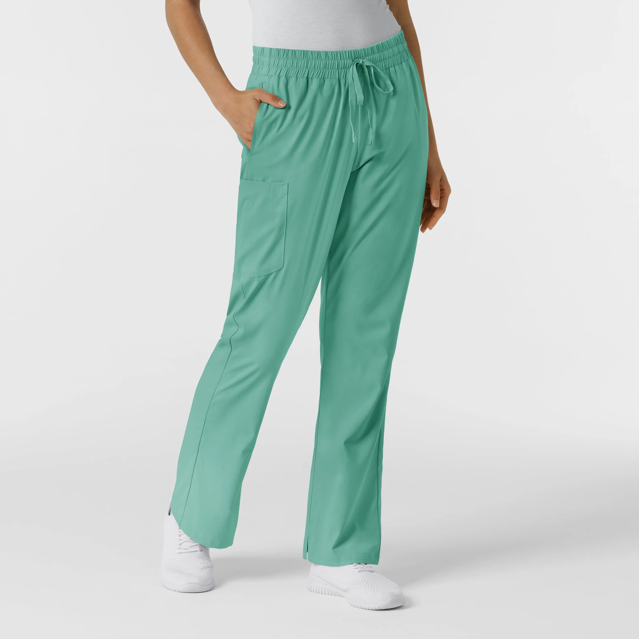 Boundless Women's Bootcut Scrub Pant - Turquoise