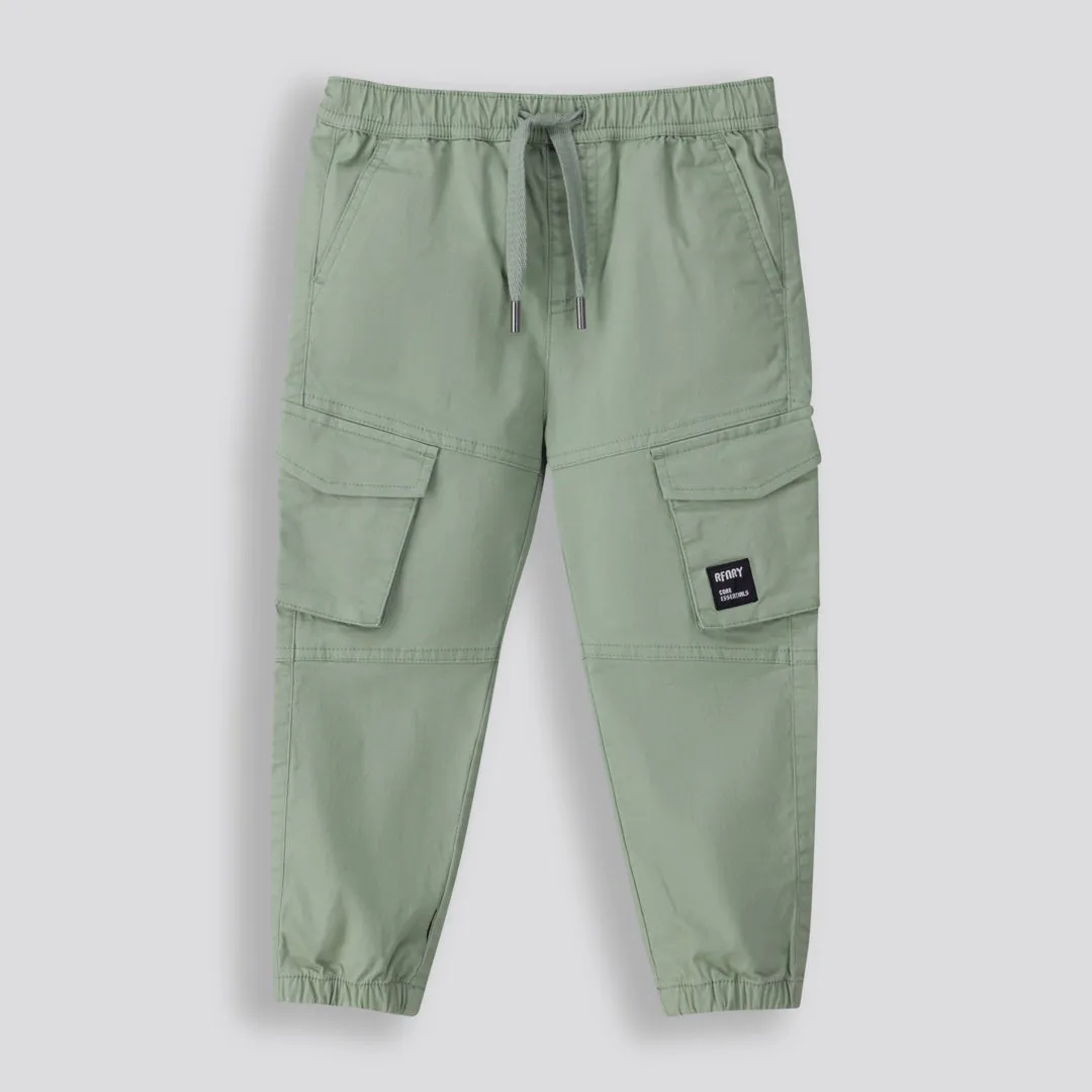 Boys Cargo Pants _ 153159 _ Fatigue