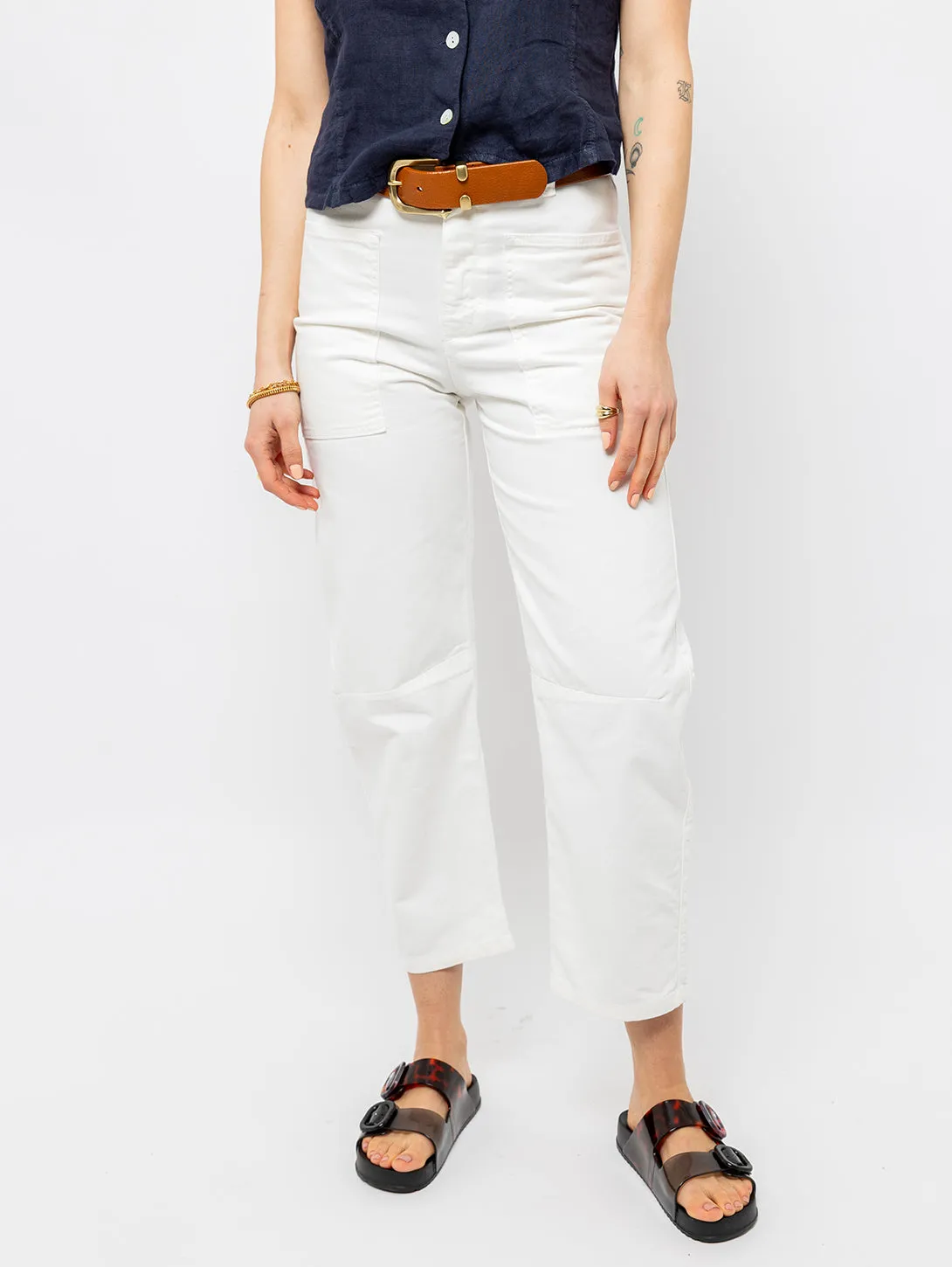 Brylie Twill Pant - Sleet
