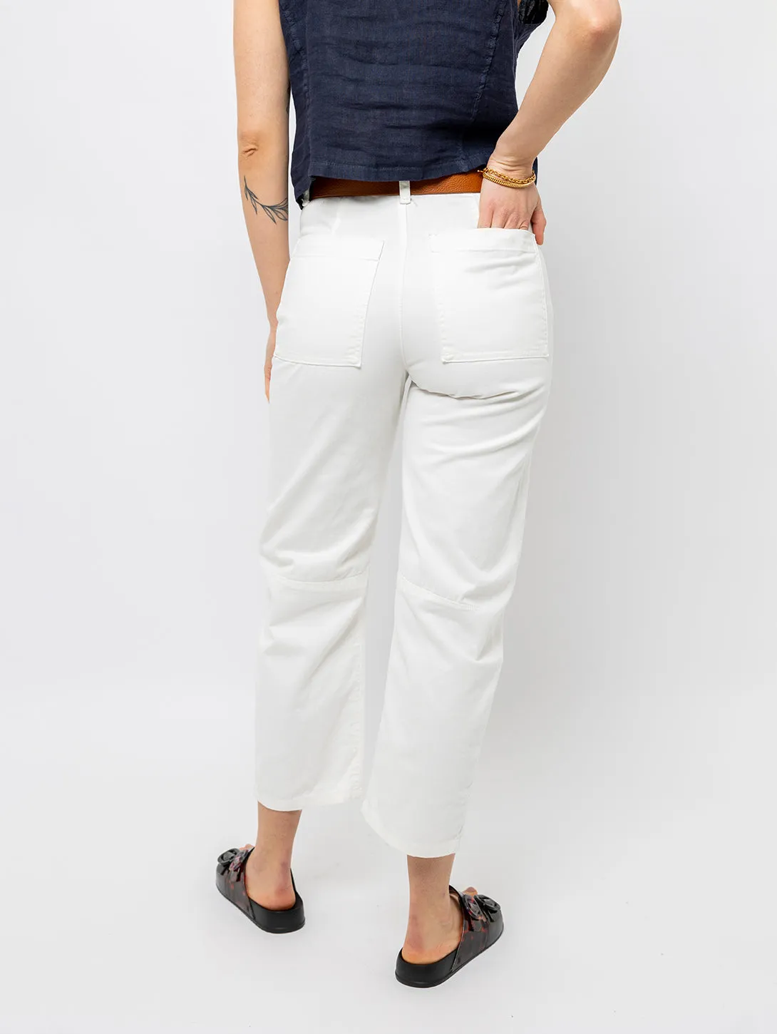 Brylie Twill Pant - Sleet