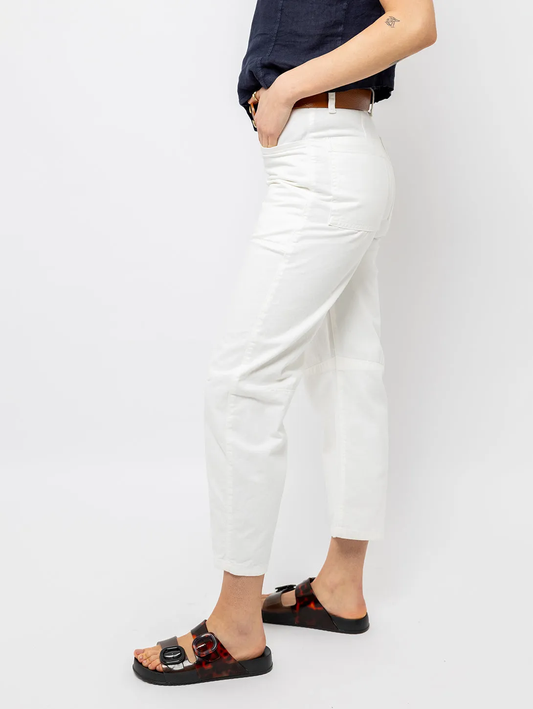 Brylie Twill Pant - Sleet