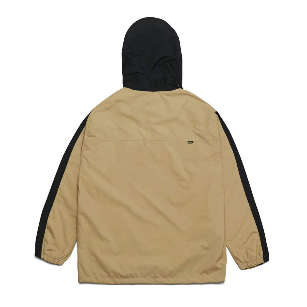 BSM HOODED ANORAK JACKET BEIGE