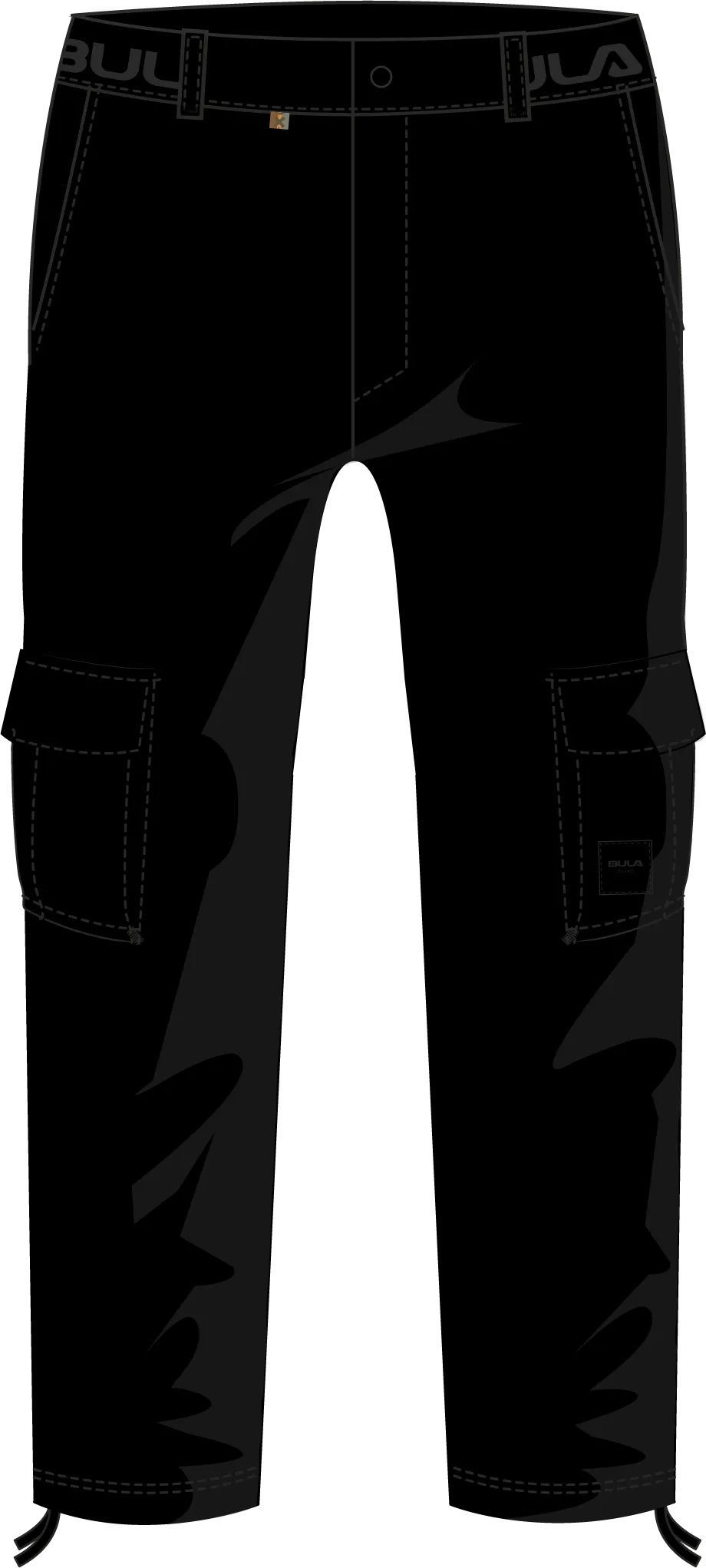 Bula Men&#x27;s Camper Cargo Pants Black | Buy Bula Men&#x27;s Camper Cargo Pants Black here | Outnorth