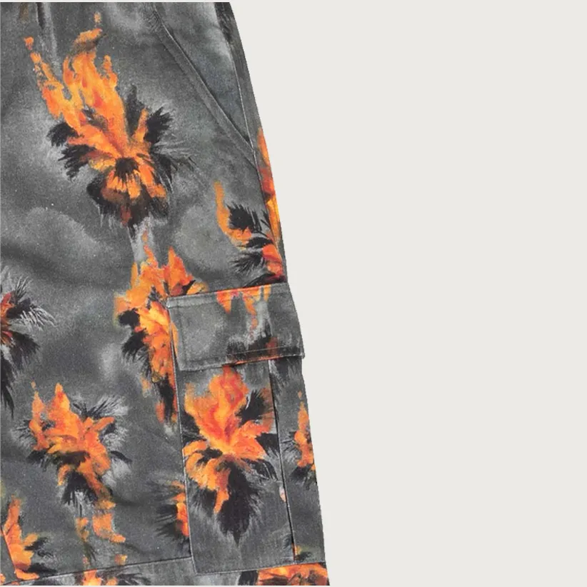 Burning Cargo Pants