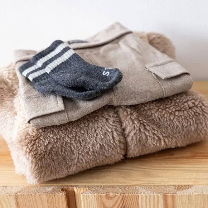 CAMP WILDERNESS - French Terry Keepsake Cargo Pants