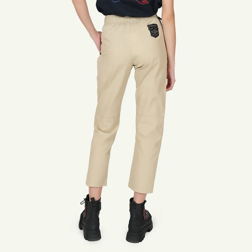 CARGO PANTS AVN PATCH WOMEN'S PANTS -  SAFARI