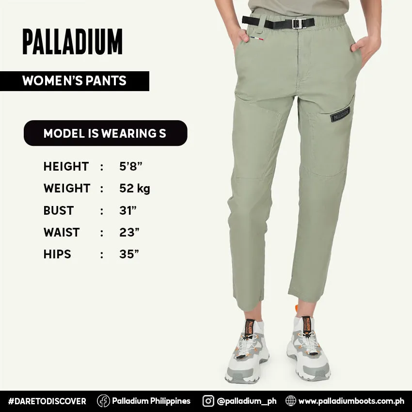 CARGO PANTS AVN PATCH WOMEN'S PANTS - VETIVER