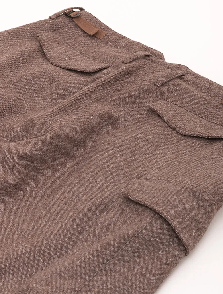 CARGO - WOOL TWEED Brn