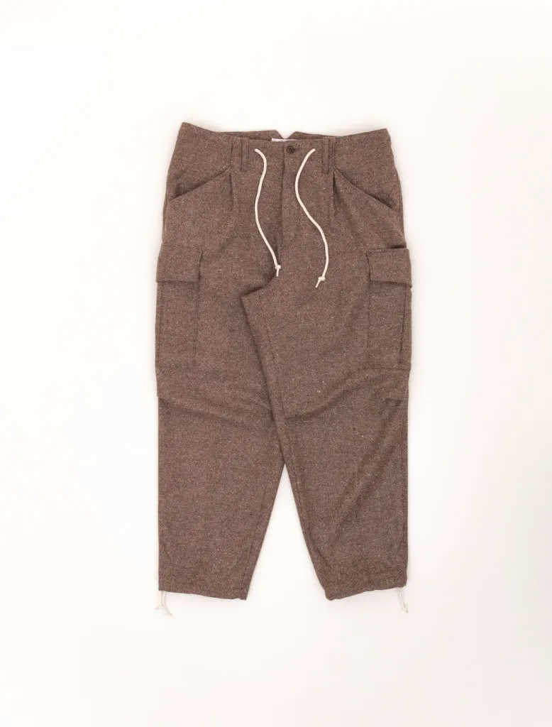 CARGO - WOOL TWEED Brn