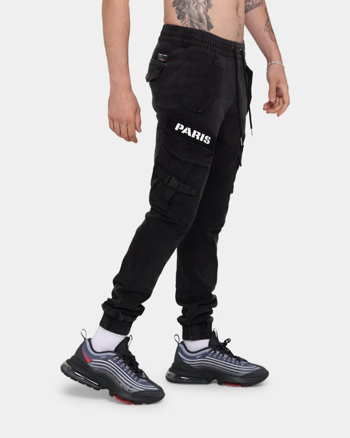 Carré Transition Cargo Jogger Washed Black