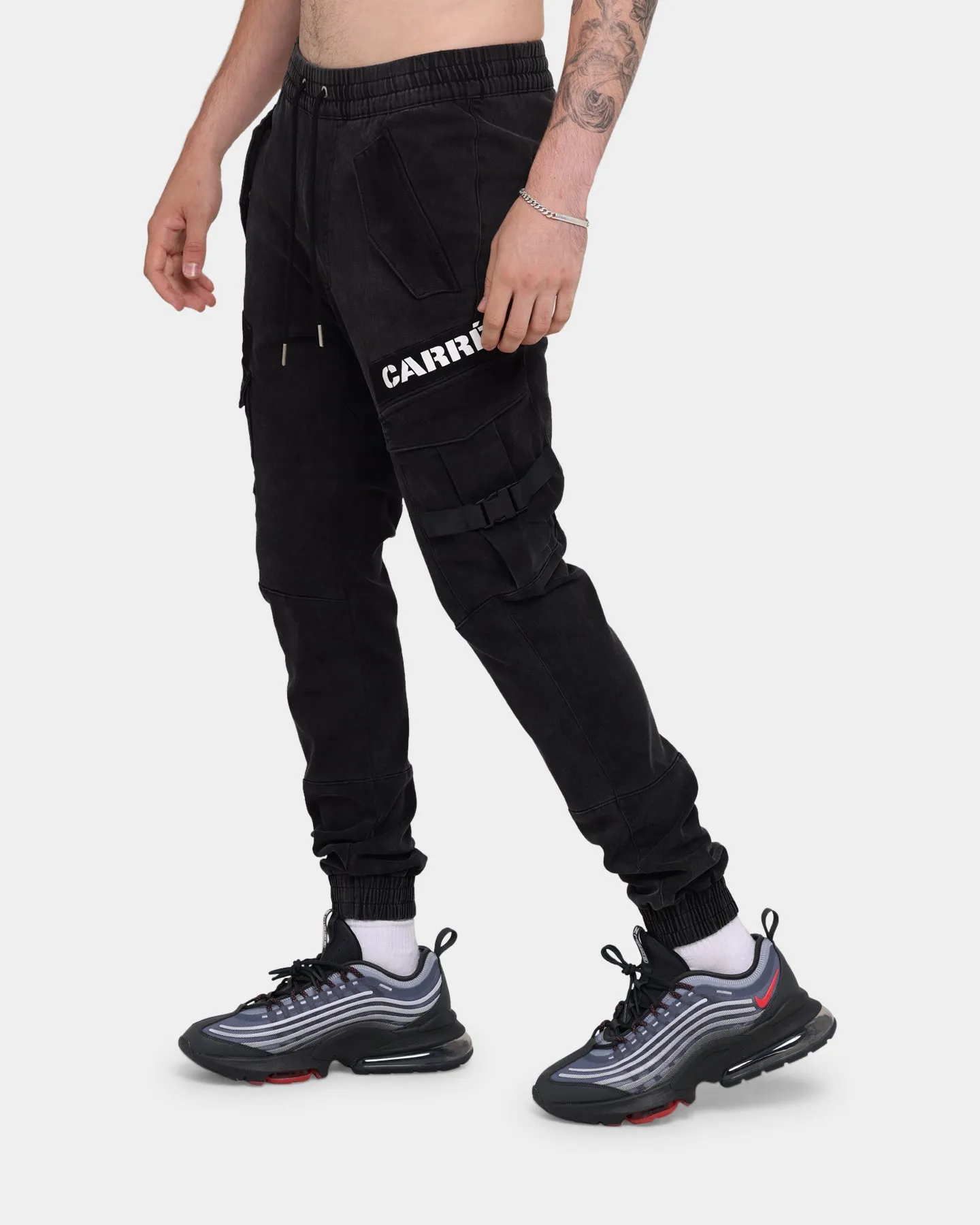 Carré Transition Cargo Jogger Washed Black
