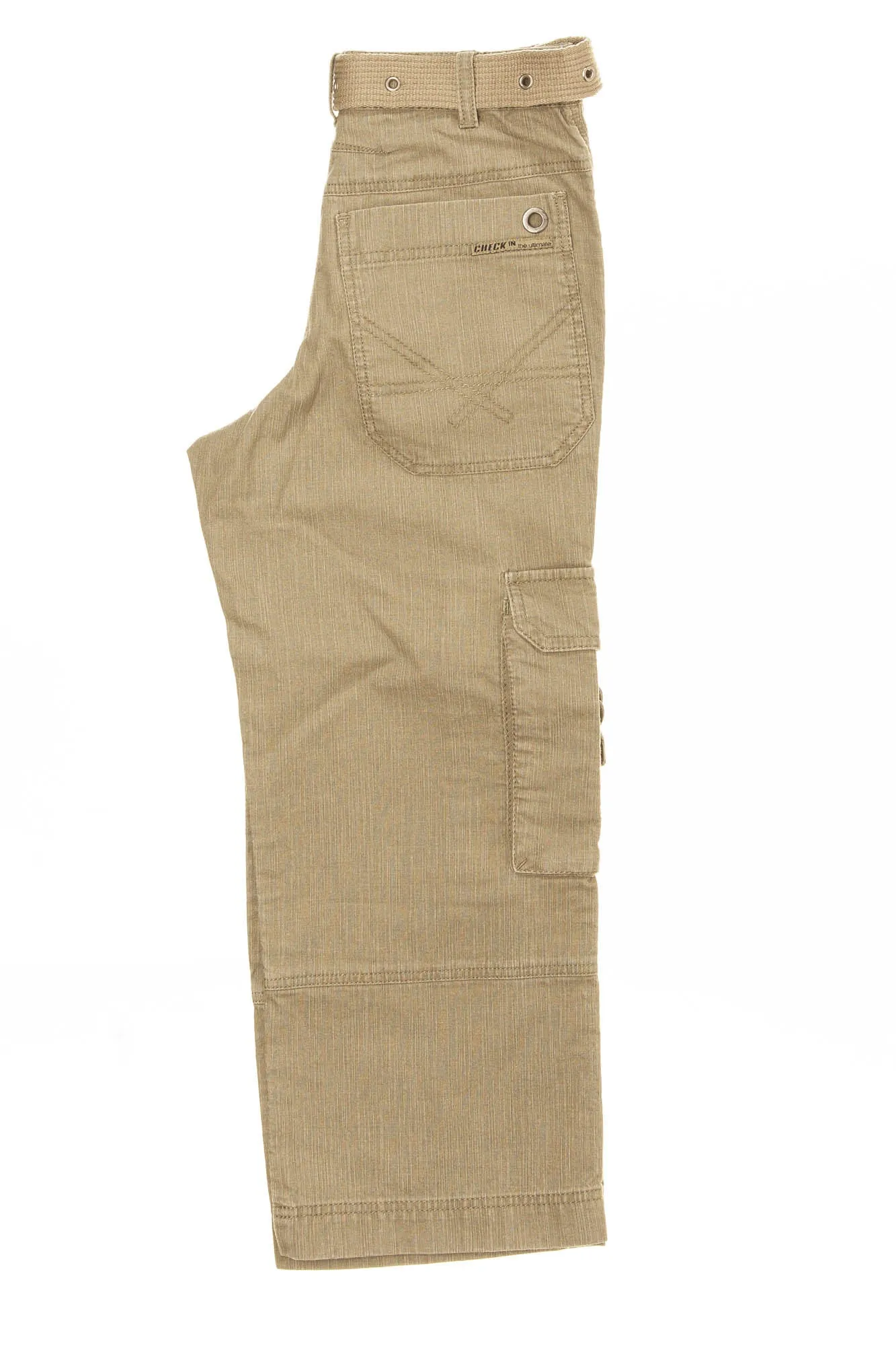 Check In - Khaki Cargo Pants - 16