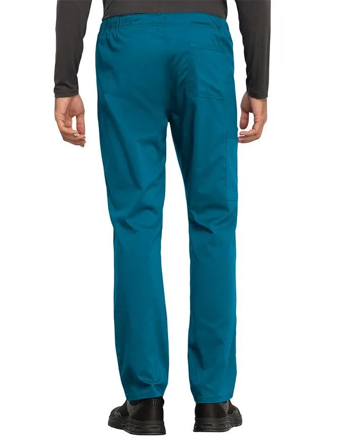 Cherokee Workwear Revolution Unisex Tapered Leg Drawstring Tall Pant