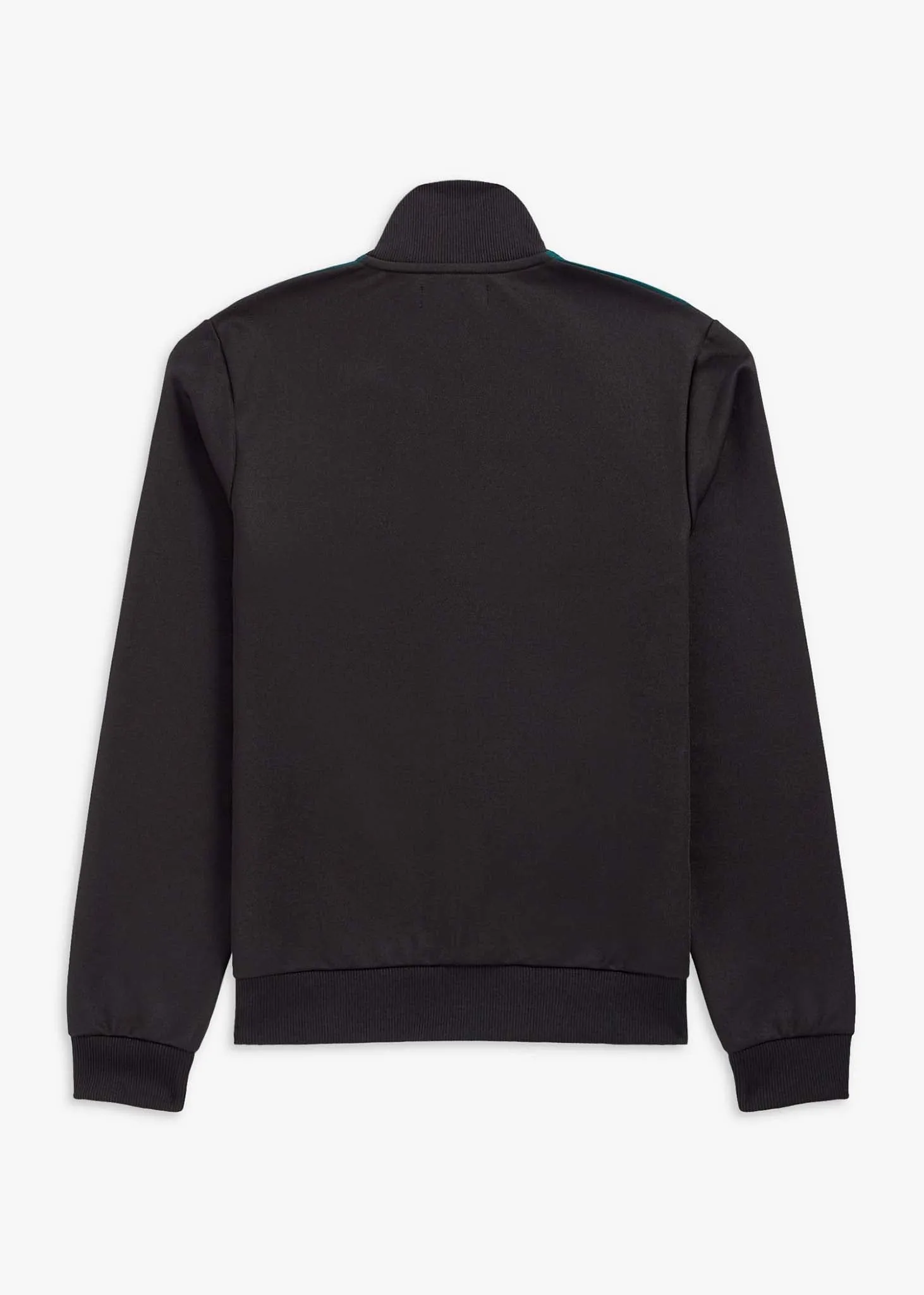 Colourblock track jacket - black