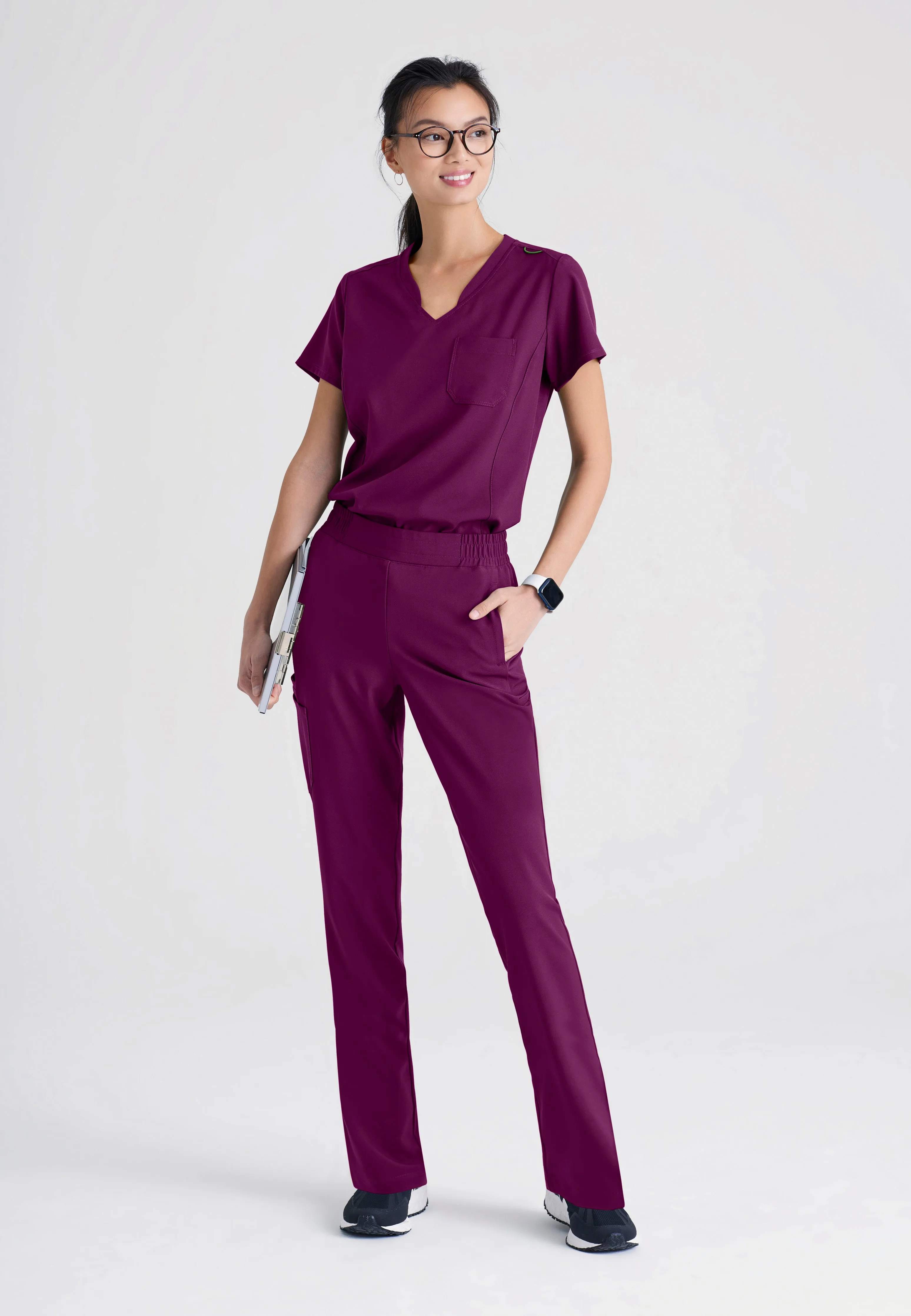 Cosmo 6-Pocket Mid-Rise Tapered Leg Ciclo® Scrub Pant