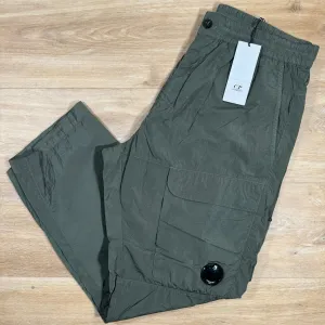 C.P. Company Chrome-R Loose Cargo Pants in Grape Leaf