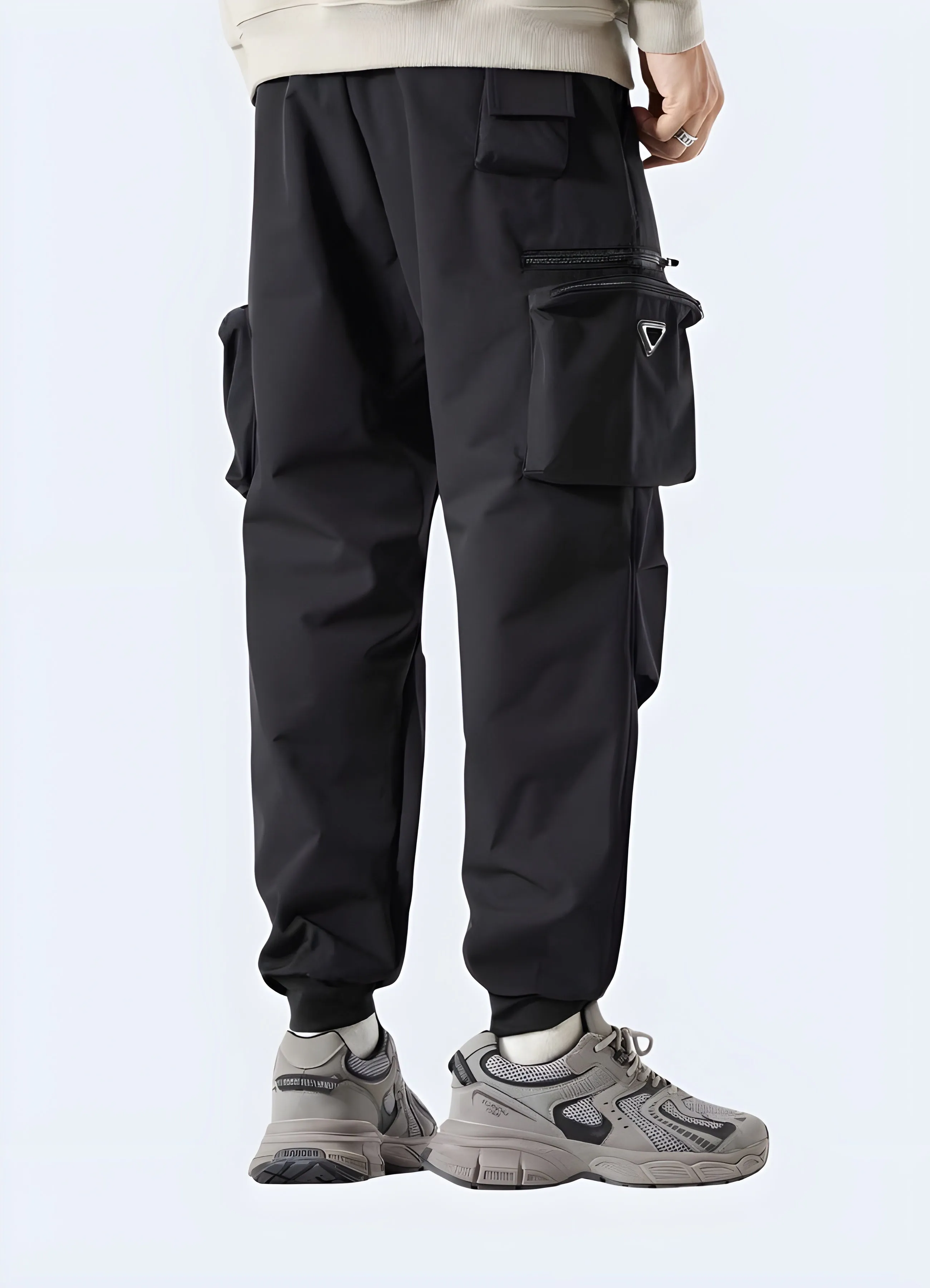 Dark Grey Cargo Pants