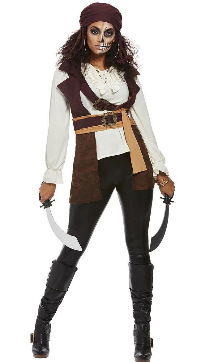 Dark Spirit Pirate Costume
