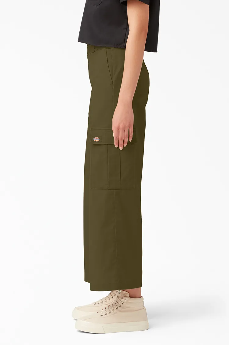 Dickies Women's Twill Crop Cargo Pants