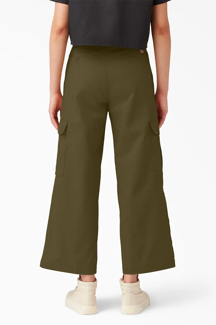 Dickies Women's Twill Crop Cargo Pants