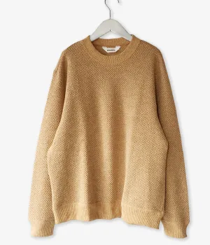 DIGAWEL/HEXAGONAL PATTERNS SWEATSHIRT (BEIGE)