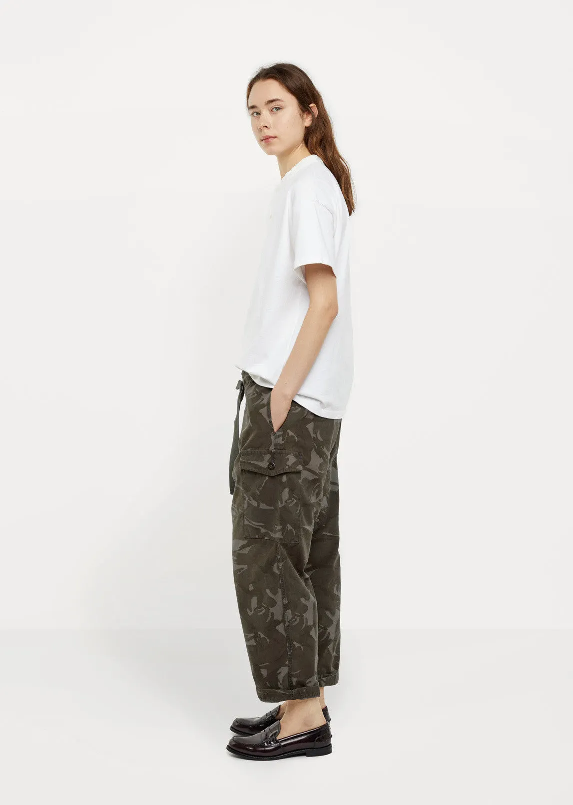 Drawstring Cargo Pants