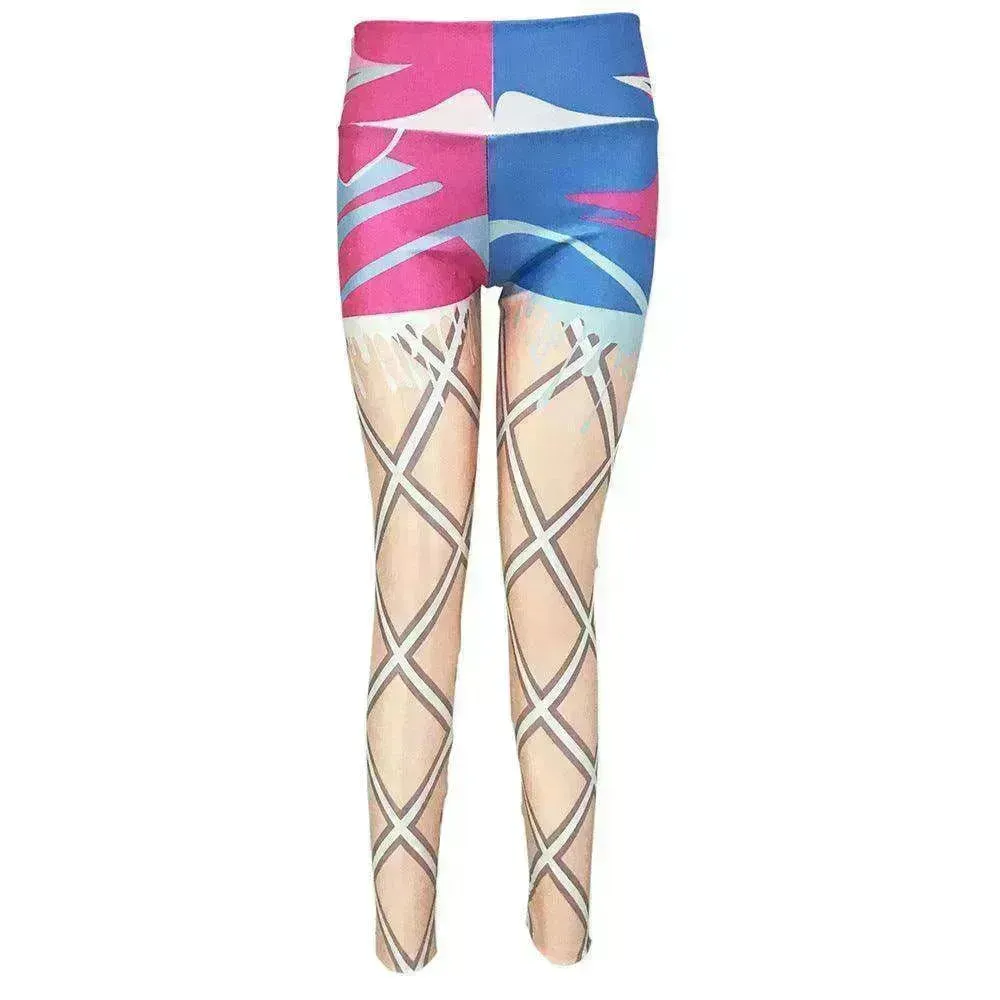 Elastic Exercise Tights Gym Yoga Slim Leggings