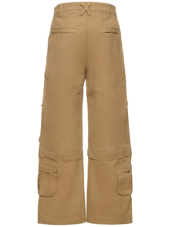 Entire Studios   Wide leg cotton cargo pants 