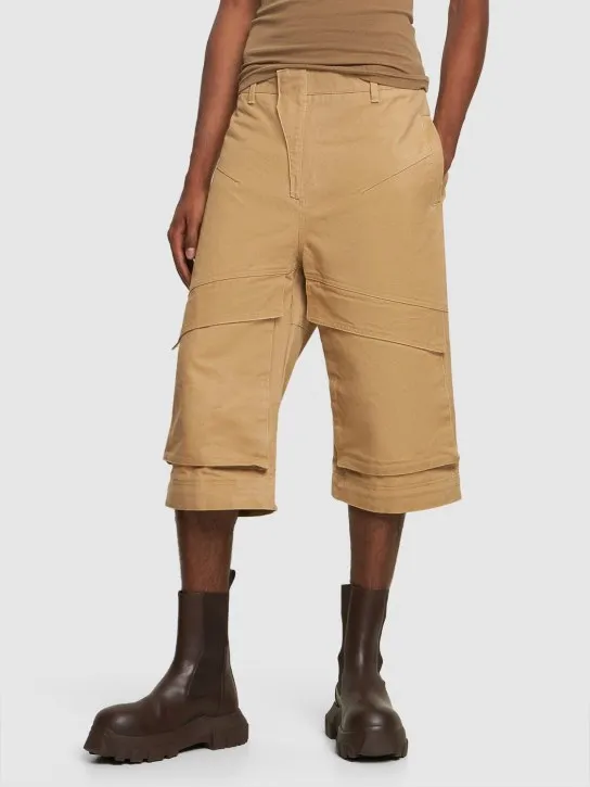Entire Studios   Wide leg cotton cargo pants 