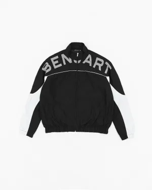 Geo Racer Jacket - Black/White