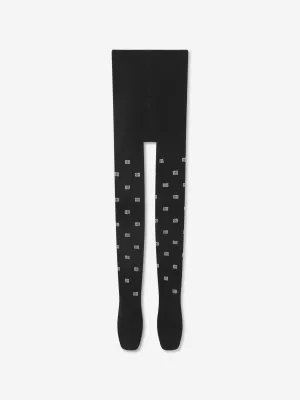 Givenchy Girls 4G Jacquard Patterned Tights