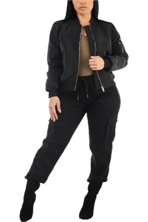 Hyper Stretched Cargo Twill Jogger