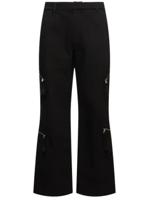 Jacquemus   Le Cargo Marrone cotton pants 