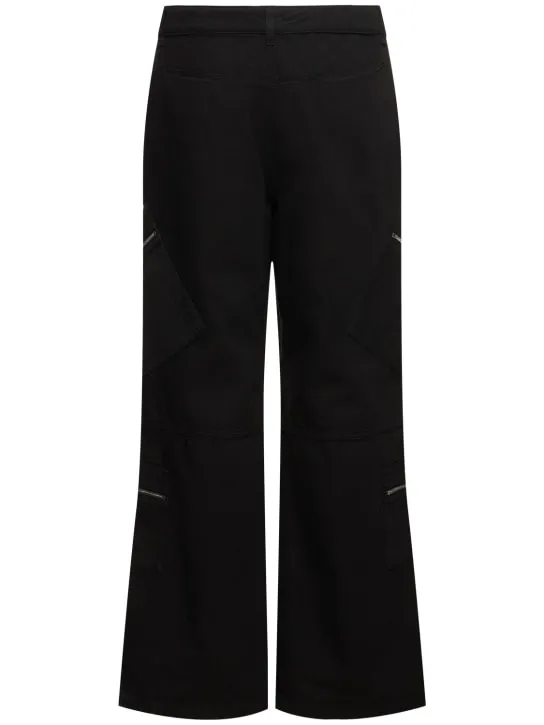 Jacquemus   Le Cargo Marrone cotton pants 