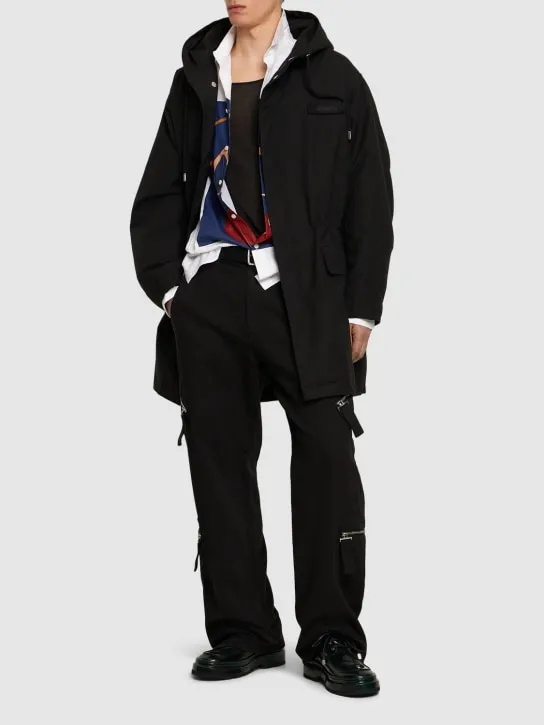 Jacquemus   Le Cargo Marrone cotton pants 