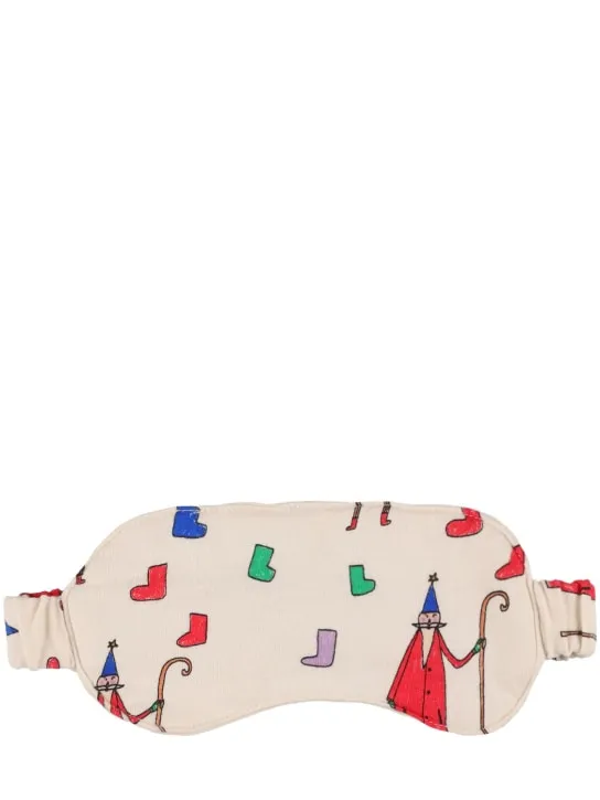 Jellymallow   Cotton pajama shirt, pants &amp; sleep mask 